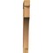 Ekena Millwork Westlake Block Rough Sawn Bracket, Western Red Cedar, 4"W x 34"D x 38"H BKT04X34X38WTL05RWR - alternate 4